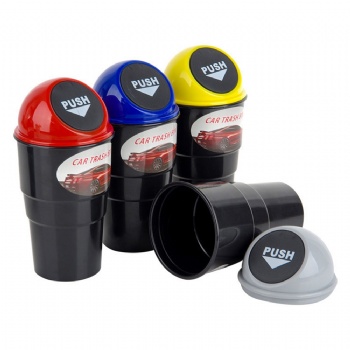 Mini Car Trash Can Cup Holder