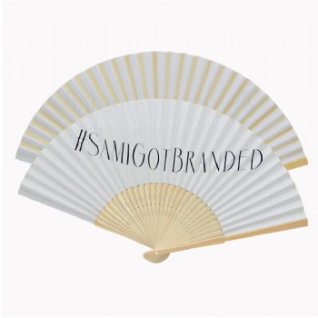 Bamboo Folding Hand Fan