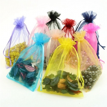 Drawstring Organza Pouch