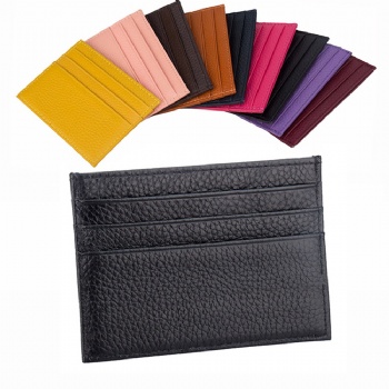 Leather Card Case Wallet