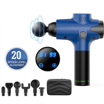 Portable Massage Gun With 4 Massage Heads