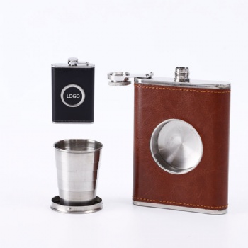 Stainless Steel 8 oz Hip Flask