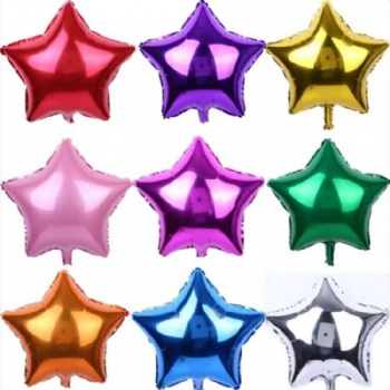 Star Shape Foil Mylar Balloon