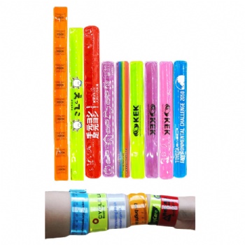 High Visibility Wristband Slap Bracelet