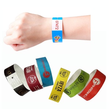 Custom Paper Disposable Wristband