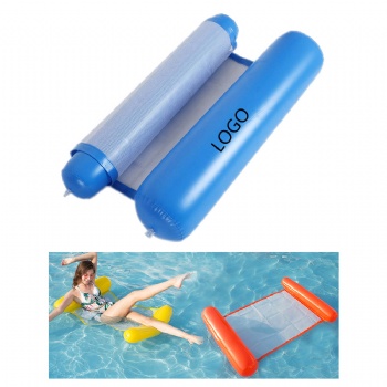 Floating Mesh Hammock for Pool Relaxation