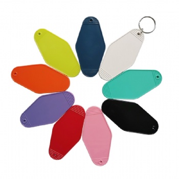 ABS Diamond Shaped Plastic Key Tag