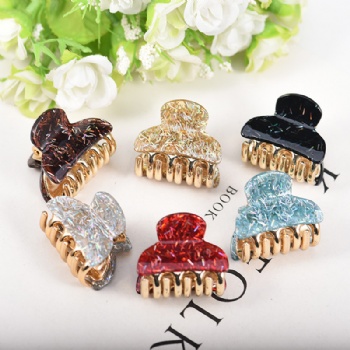 4 CM Mini Brilliant Wire Hair Clip