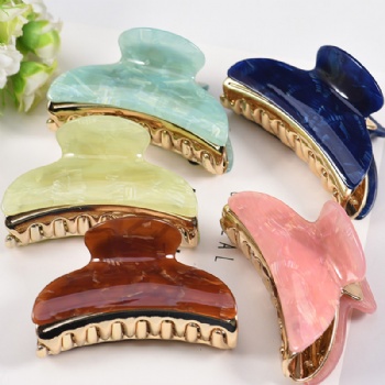 Jelly Color Acrylic Hair Clip