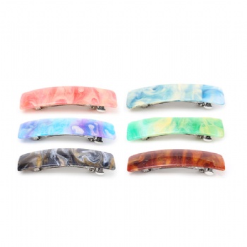 Starry Sky Water Grain Spring Clip