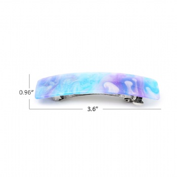 Starry Sky Water Grain Spring Clip