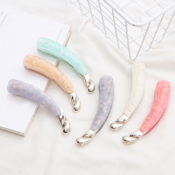 Candy-colored Banana Ponytail Clip