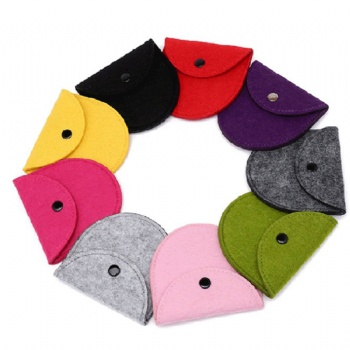 Felt Coin Purse Bag