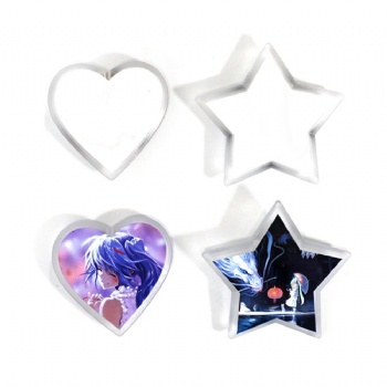 Flash LED pin brooch