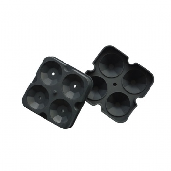 Diamond-Shaped Silicone Ice Cube Trays Mold Maker