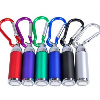 LED mini Keychain Flashlight with Carabiner